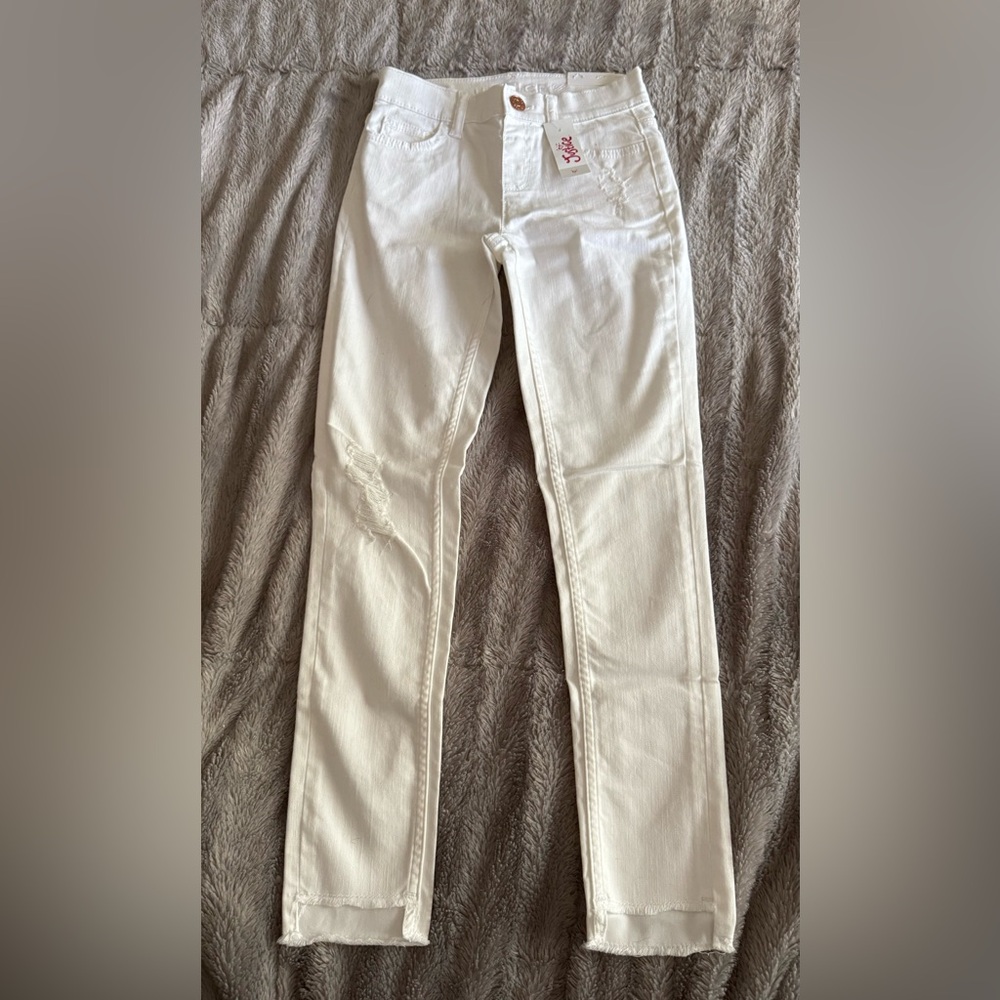 NWT White Justice Denim Jeggings